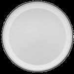 LED ДИМИРАЩА CCT ПЛАФОНИЕРА С ДИСТАНЦИОННО, ЧЕРНА, 45W, 3000/4000/6000К, 220-240V AC, IP20