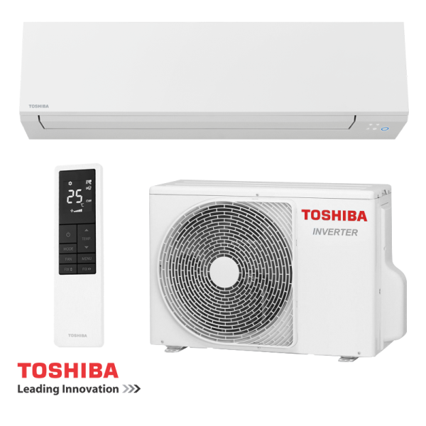 TOSHIBA RAS-B24G3KVSG EDGE ВЪТ + TOSHIBA RAS-24J2AVSG-E - ВЪНШ