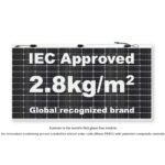 Гъвкави фотоволтаични соларни панели Sunman 430W 6X24UW