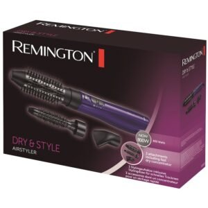 Електрическа четка за коса Remington Dry & Style AS800, 800 W, 3 Аксесоара, 2 Нива на температура, Студен въздух