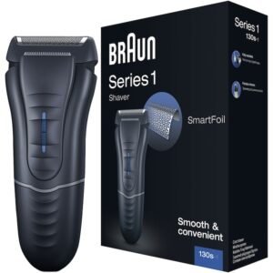 Самобръсначка Braun Series 1 130s, Миеща се, SmartFoil